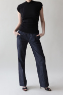 spodnie jeansowe WIDE LEG