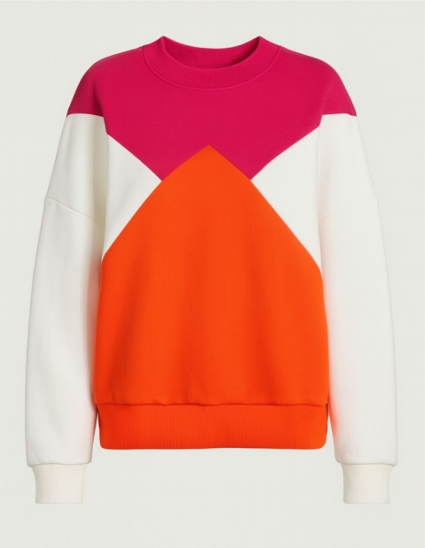 Bluza dresowa wielokolorowa