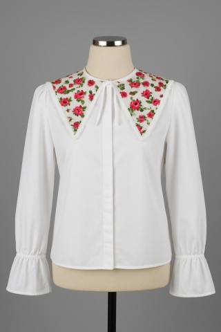 Koszula bawełniana basic w kolorze białym