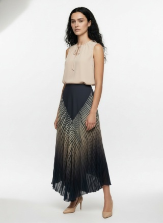 Wykrój do uszycia eleganckiej bluzki MONTE CARLO z marszczonym dekoltem wiązanym na troczki